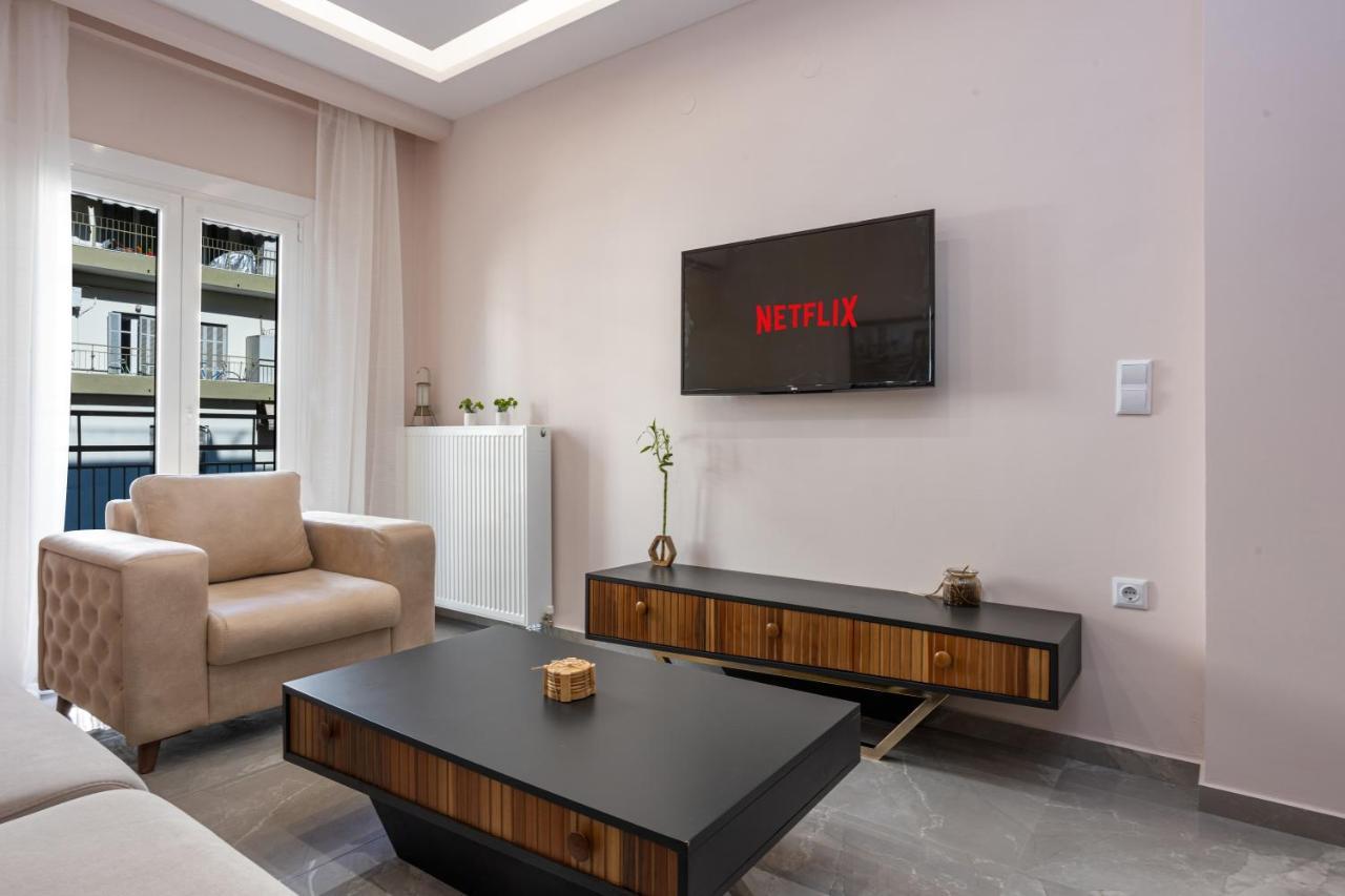 Luxury Downtown Apartment E1 Thessaloniki Exterior foto
